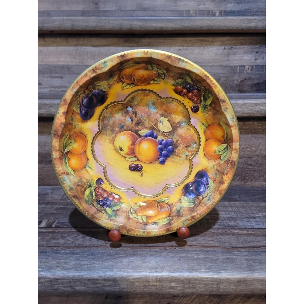 Vintage 1971 Decorative Fruit Tray